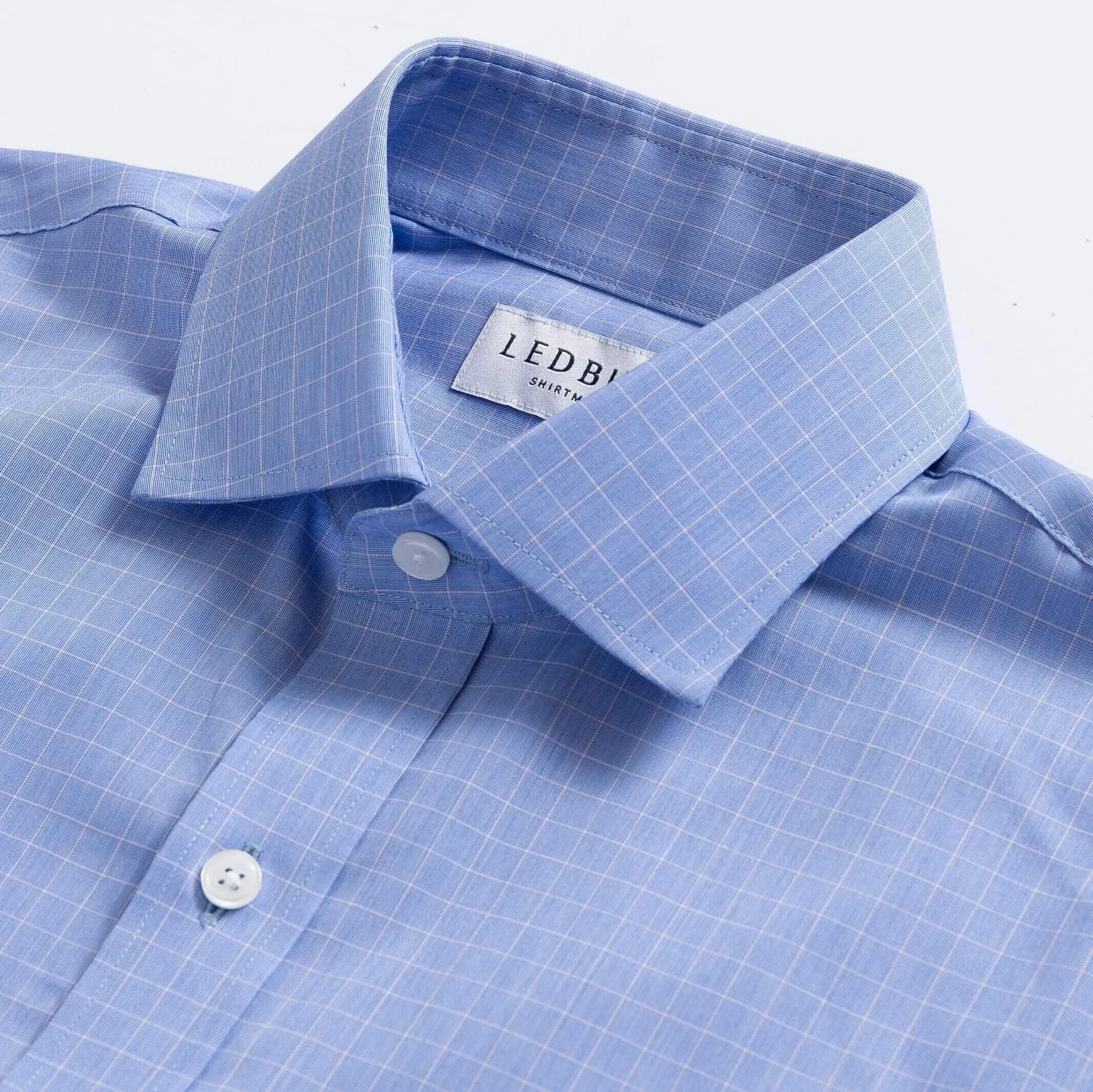 The Blue Hardin Comfort Stretch Custom Shirt