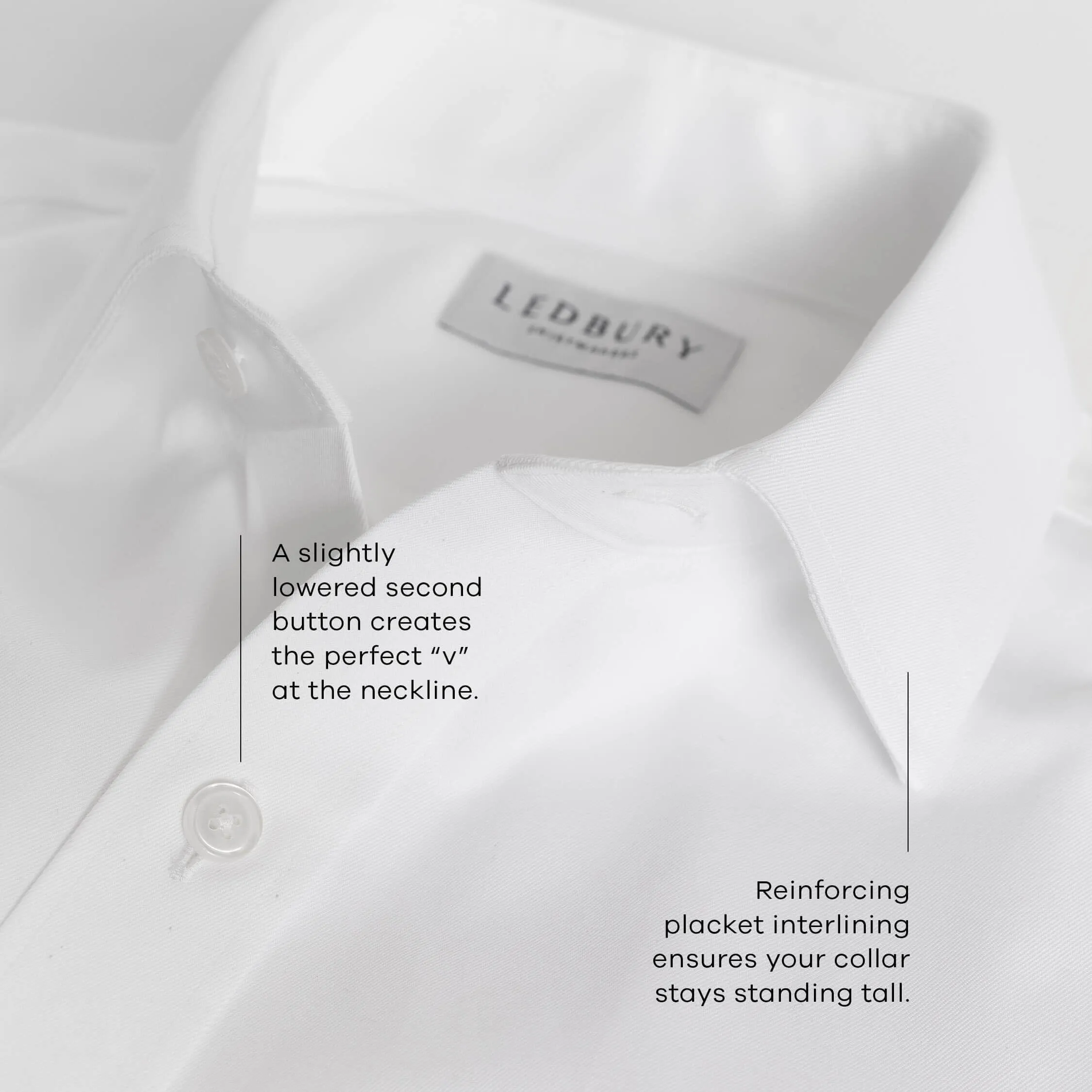 The Blue Hardin Comfort Stretch Custom Shirt