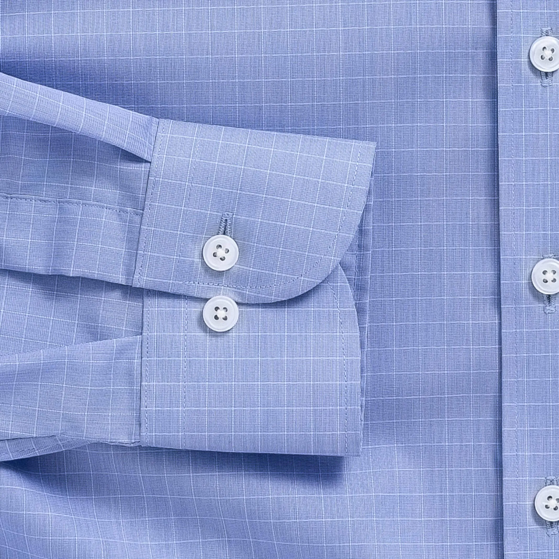 The Blue Hardin Comfort Stretch Custom Shirt