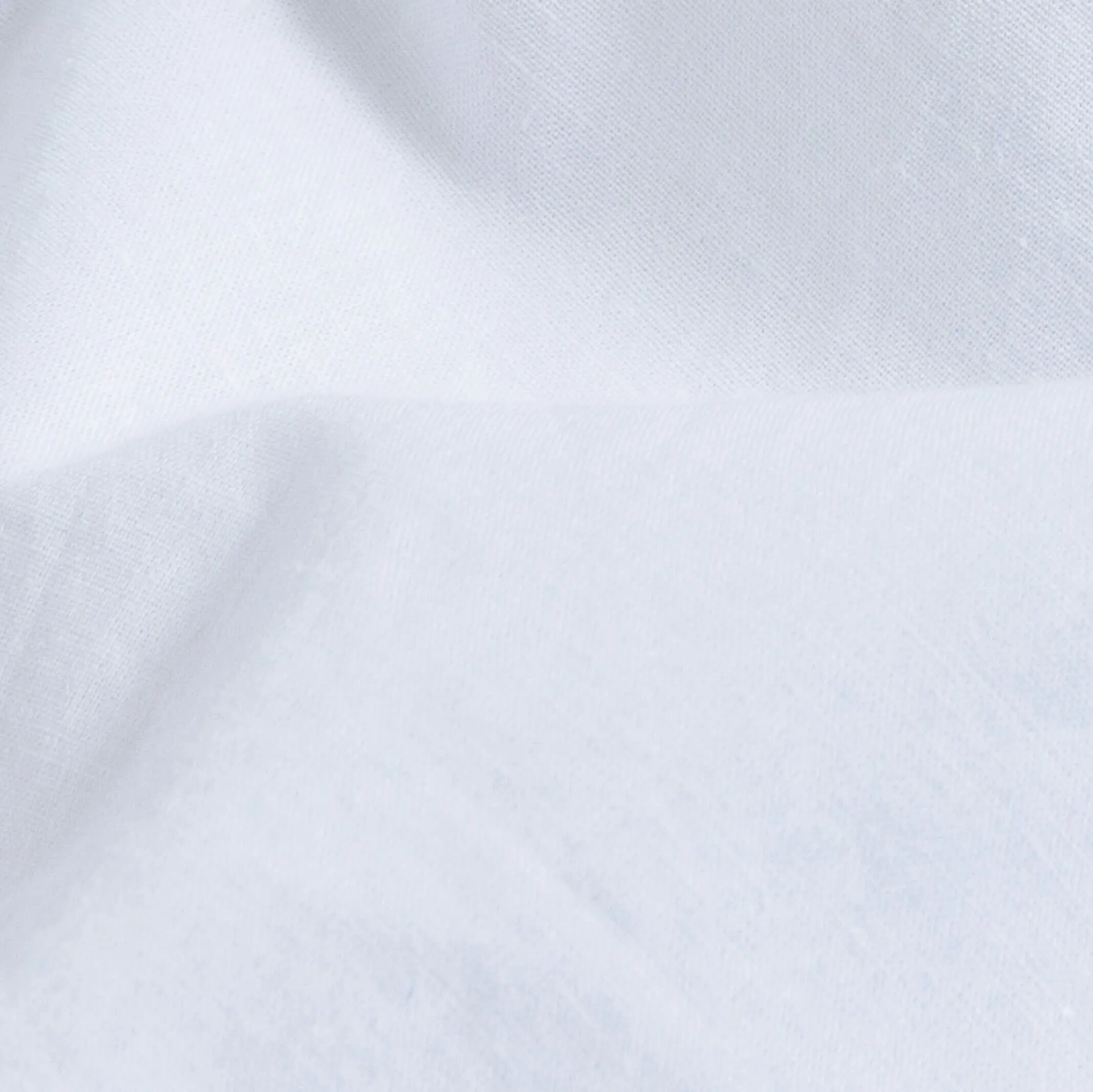 The White Short Sleeve Barretto Cotton Linen Custom Shirt