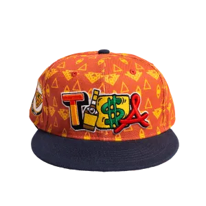 TISA VISION LEATHER PRINTED FITTED HAT
