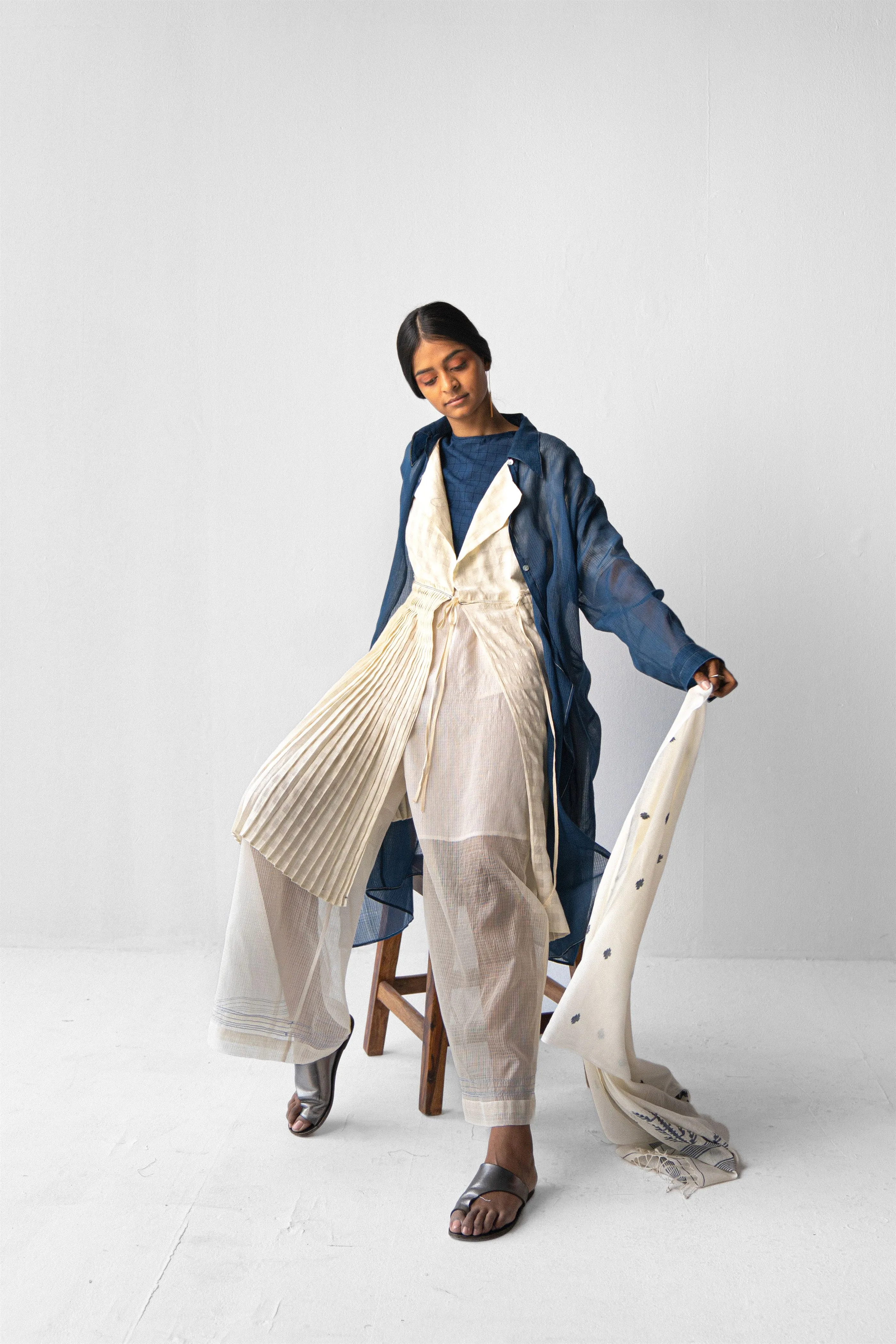 Urvashi Kaur   -   Flint Pants Stitch Line Details