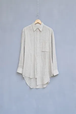 Urvashi Kaur   I   Acura SHIRT TAKI Hand Spun Cotton Shell TESSELLATE- 56