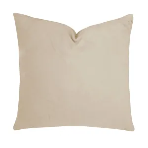 Velvet Square Cushion - Stone