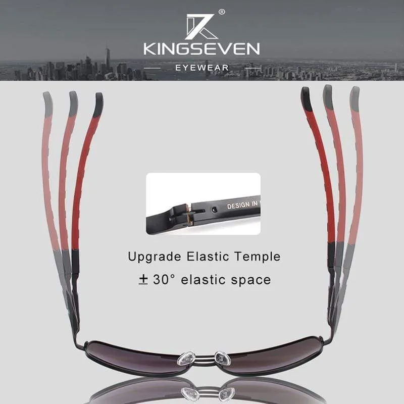 Vintage Aluminum Polarized Sunglasses For Men