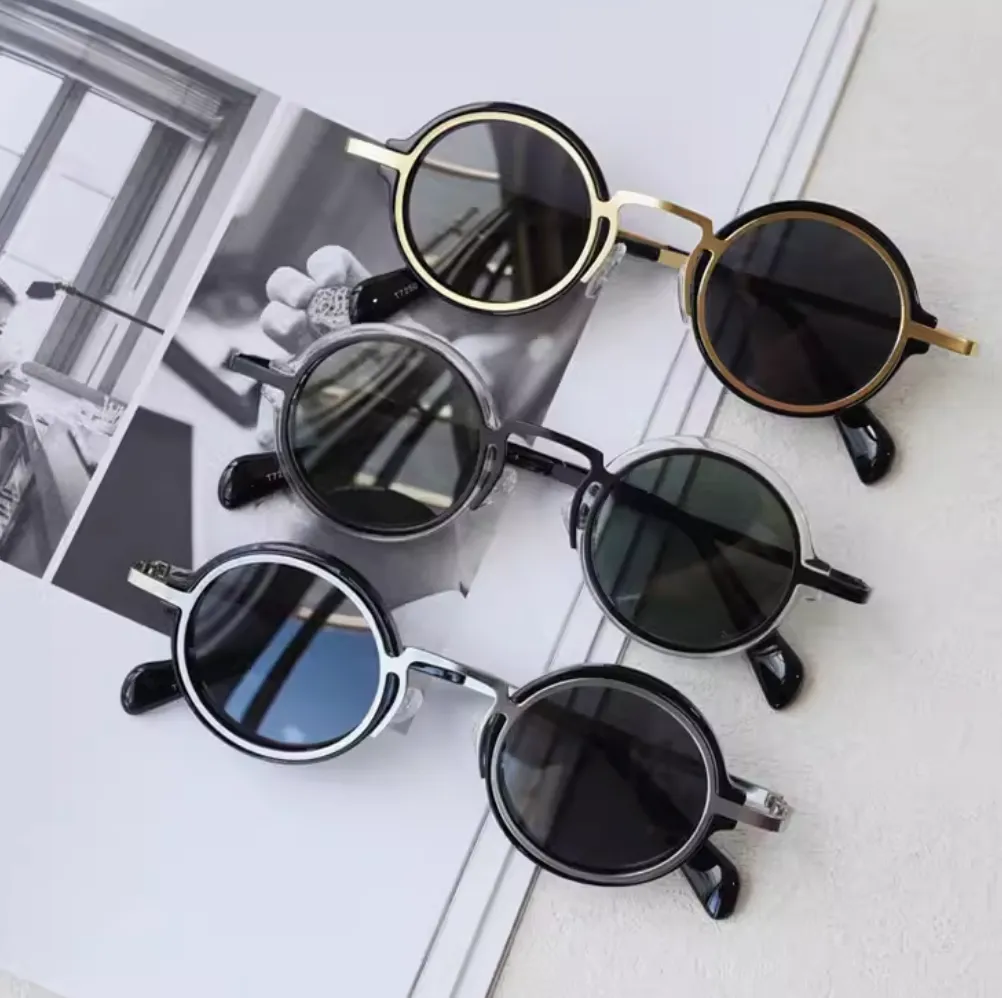 Vintage Aluminum Polarized Sunglasses-JN544