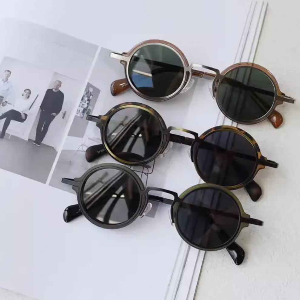 Vintage Aluminum Polarized Sunglasses-JN544