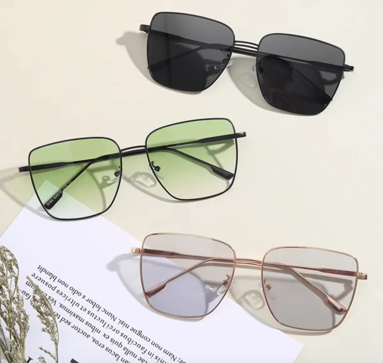 Vintage Aluminum Polarized Sunglasses-JN555