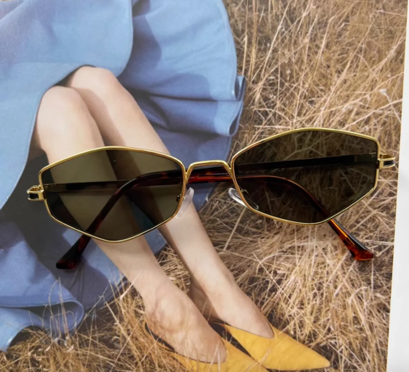 Vintage Aluminum Polarized Sunglasses-JN559