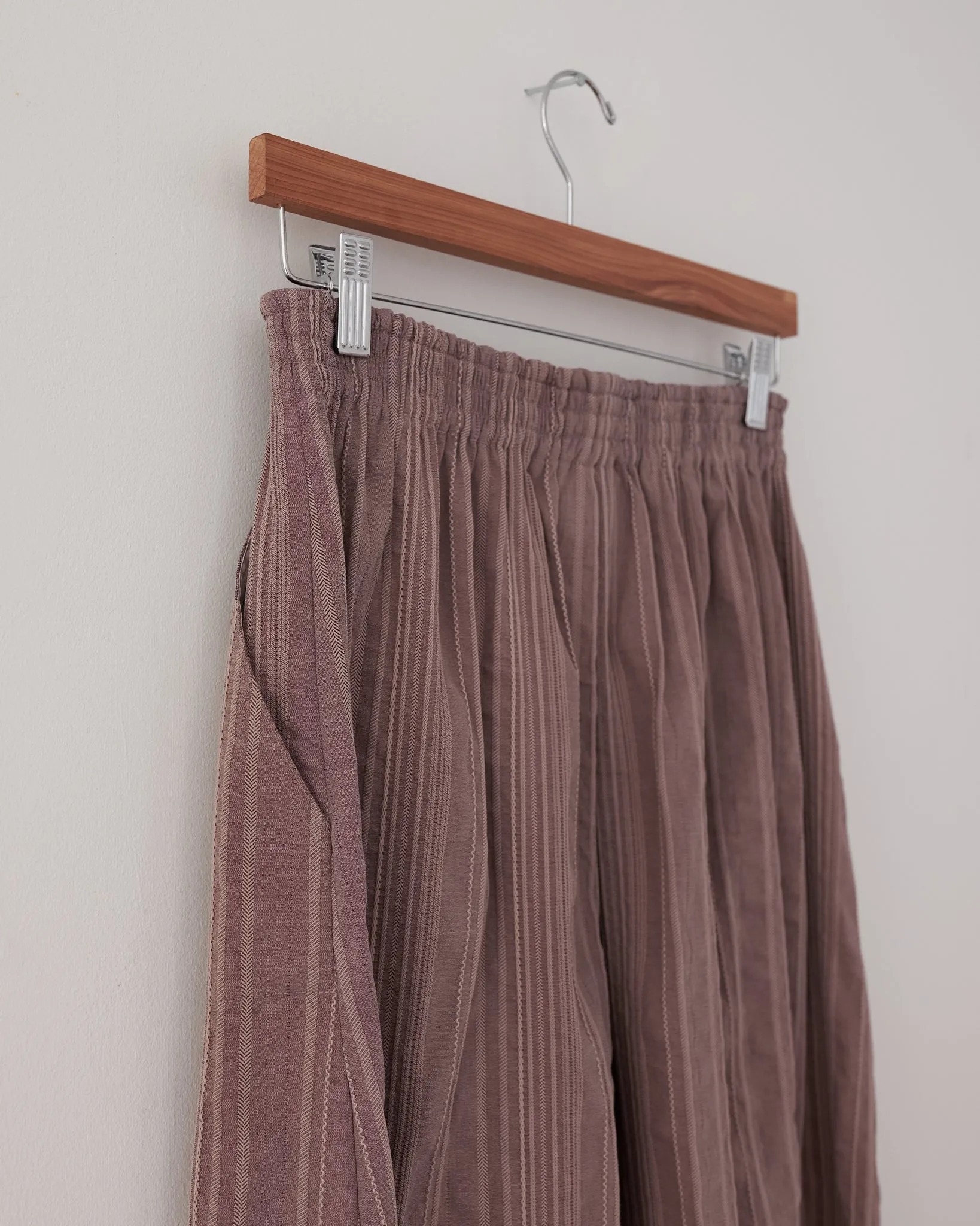 Vintage Skirt, 70s Weaved Cotton