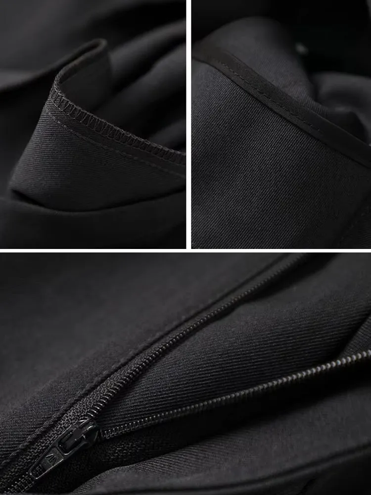 Women High Waist Wide Suit Pants