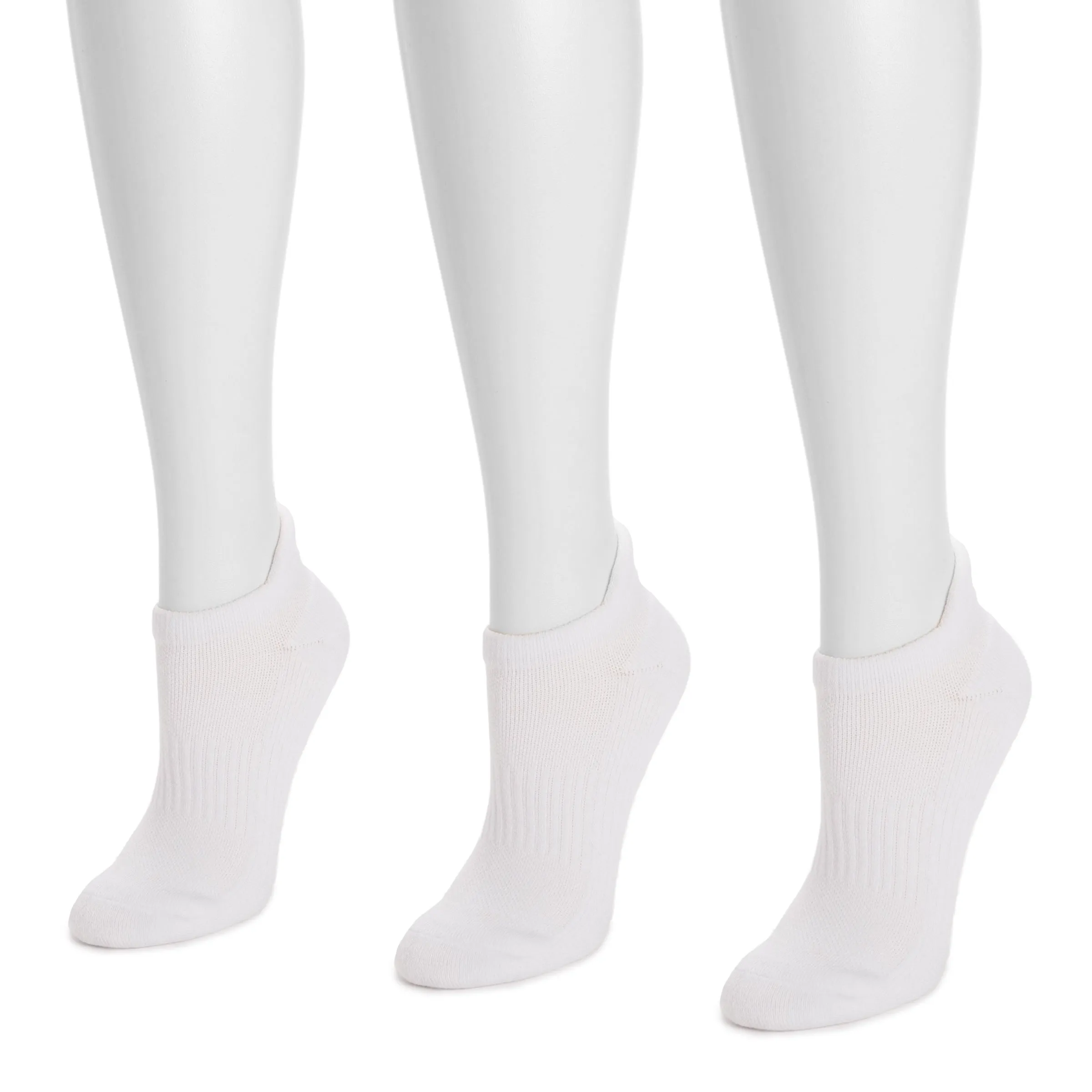 Women's 3 Pack Cotton Compression Ankle Socks