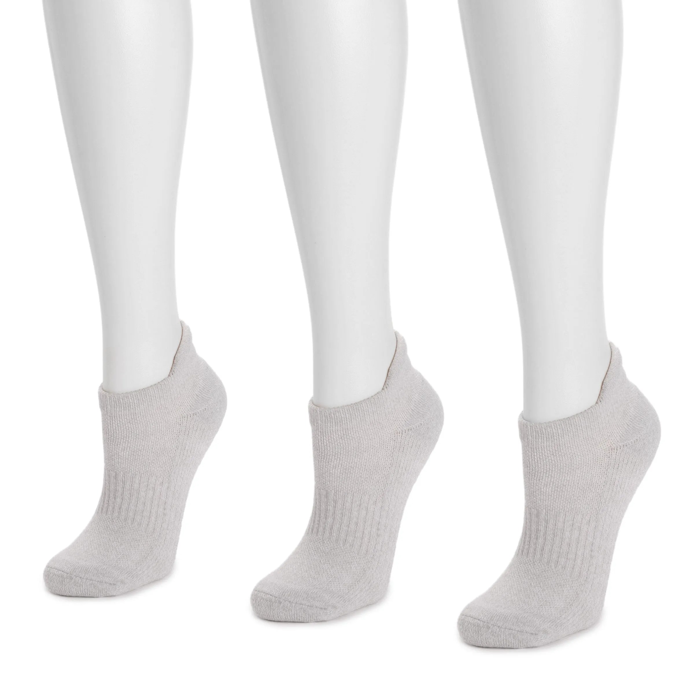 Women's 3 Pack Cotton Compression Ankle Socks