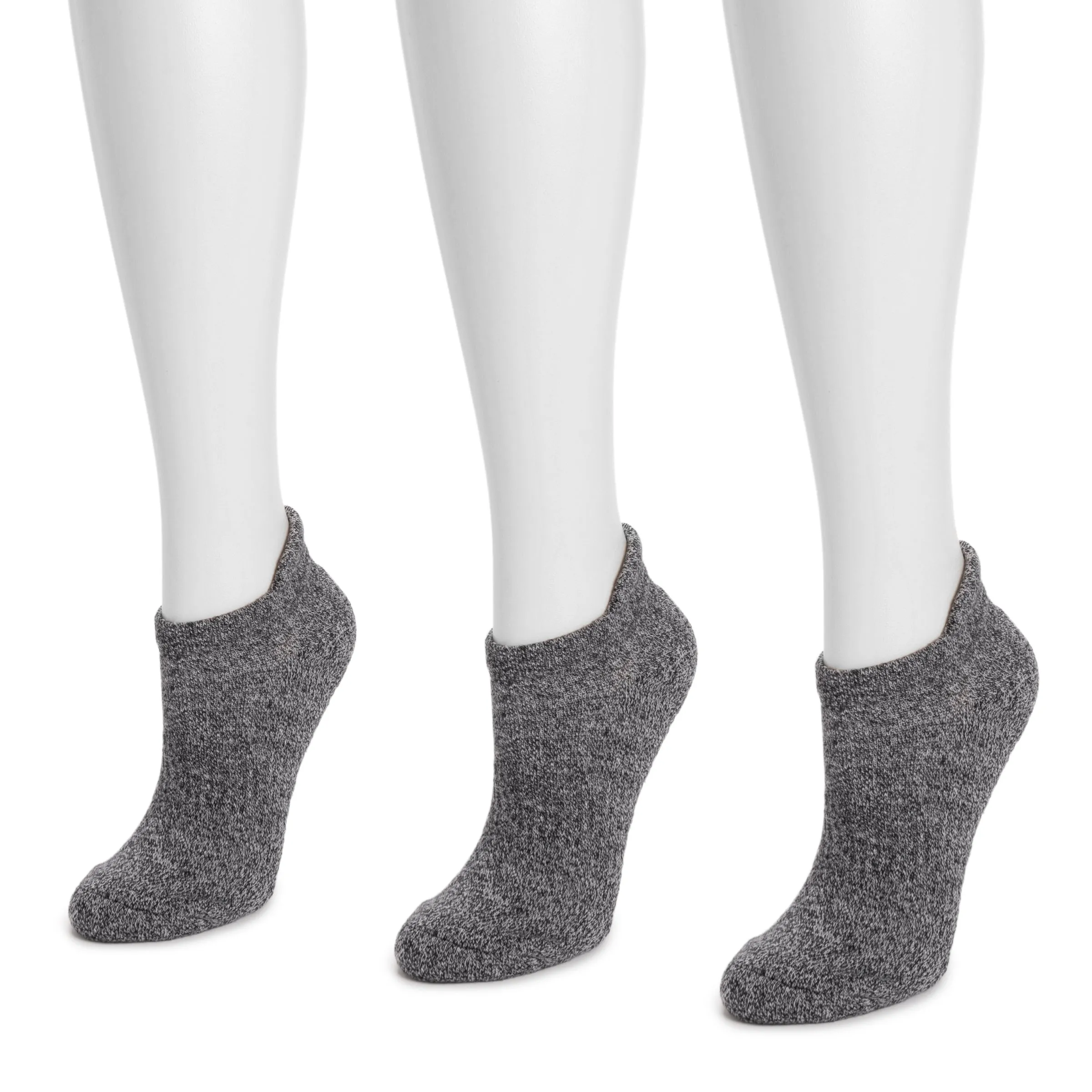 Women's 3 Pack Cotton Compression Ankle Socks