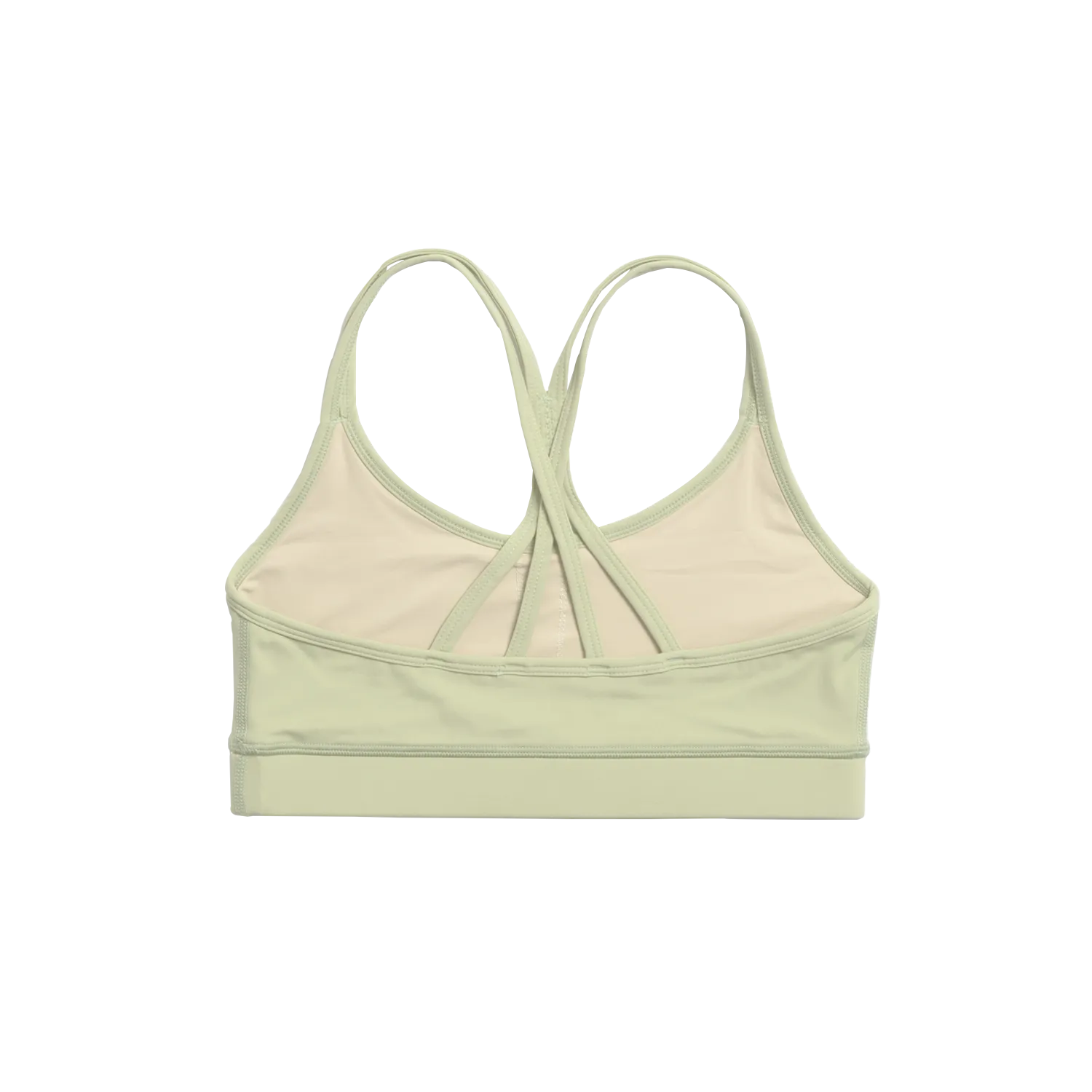 Women's Cross Back Sports Bra - Sage