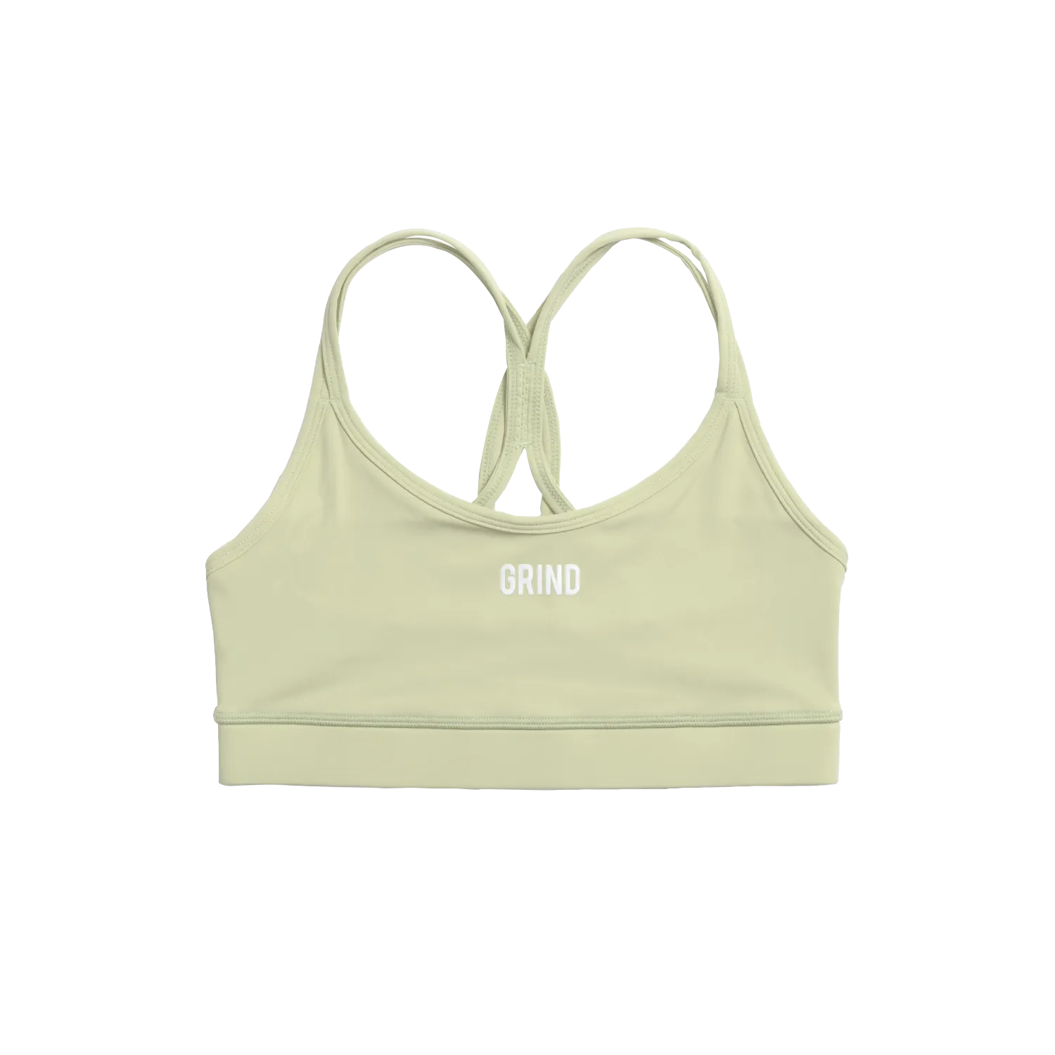 Women's Cross Back Sports Bra - Sage