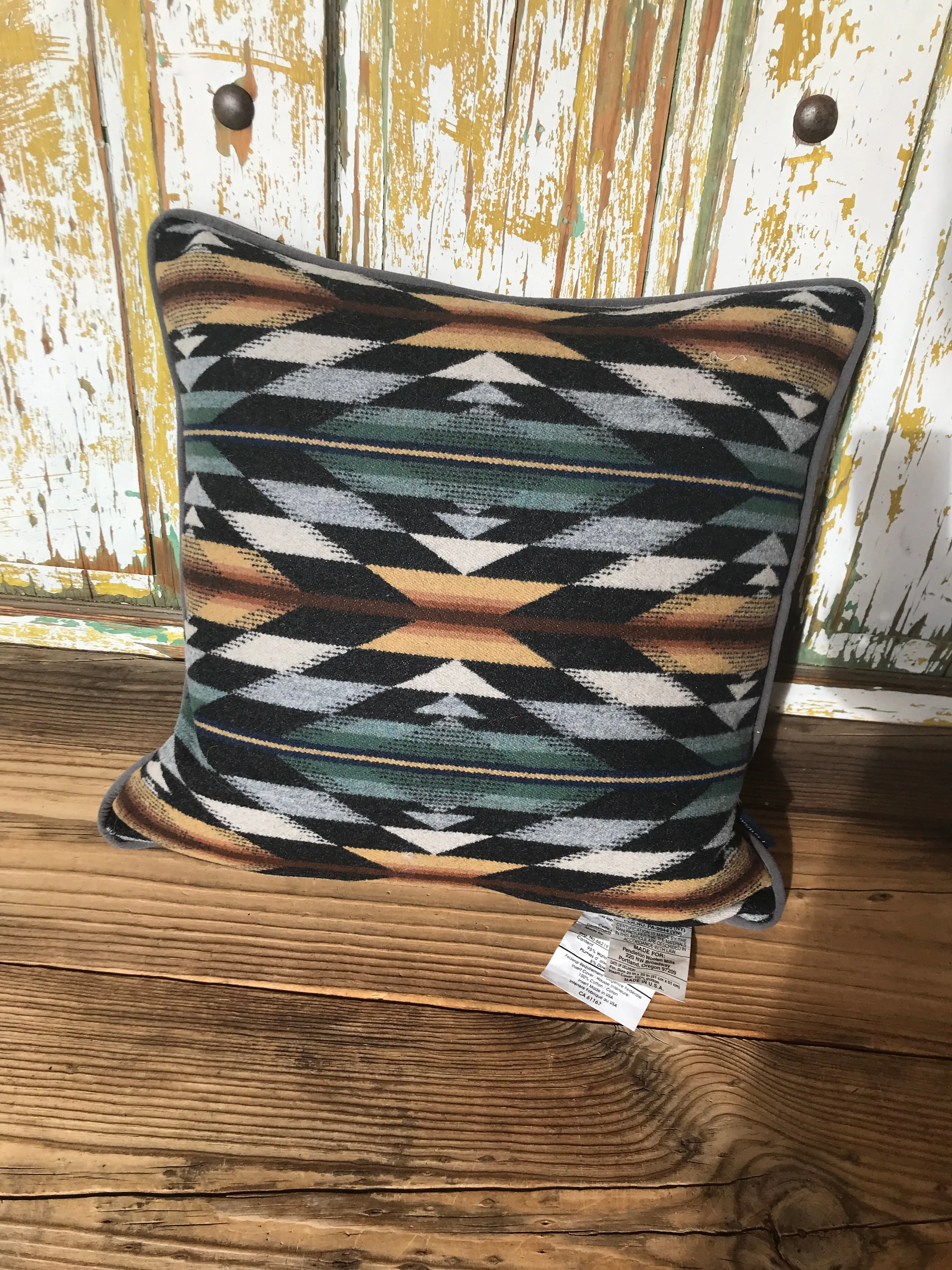 Wyeth Trail Jacquard Pillow by Pendleton