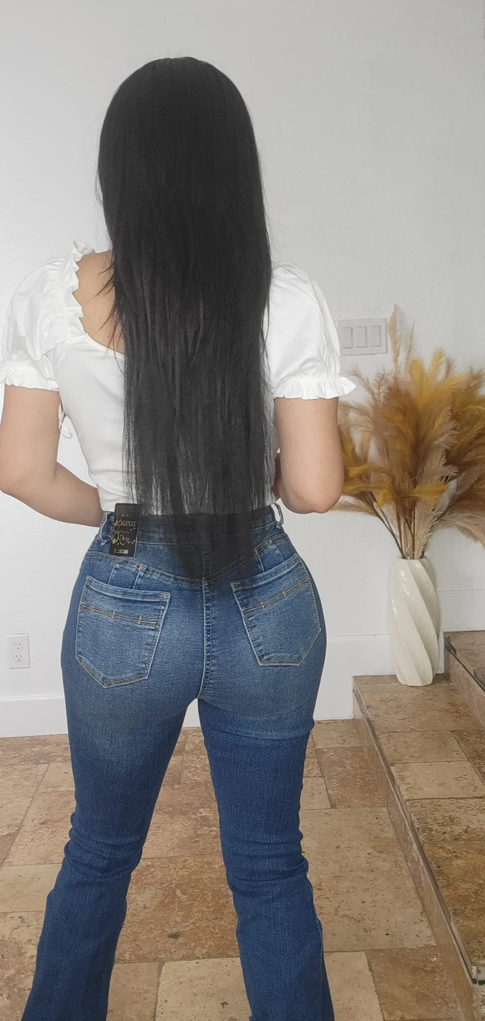 Yl094 Jean blue