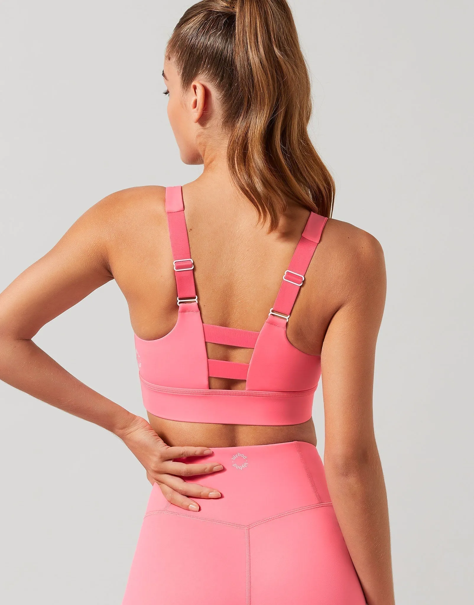 ZOE Air-Core Sports Bra - Powder Pink